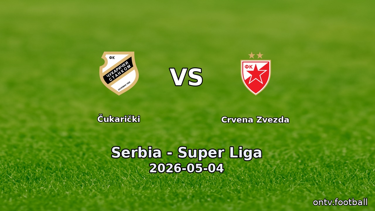 Čukarički vs Crvena Zvezda