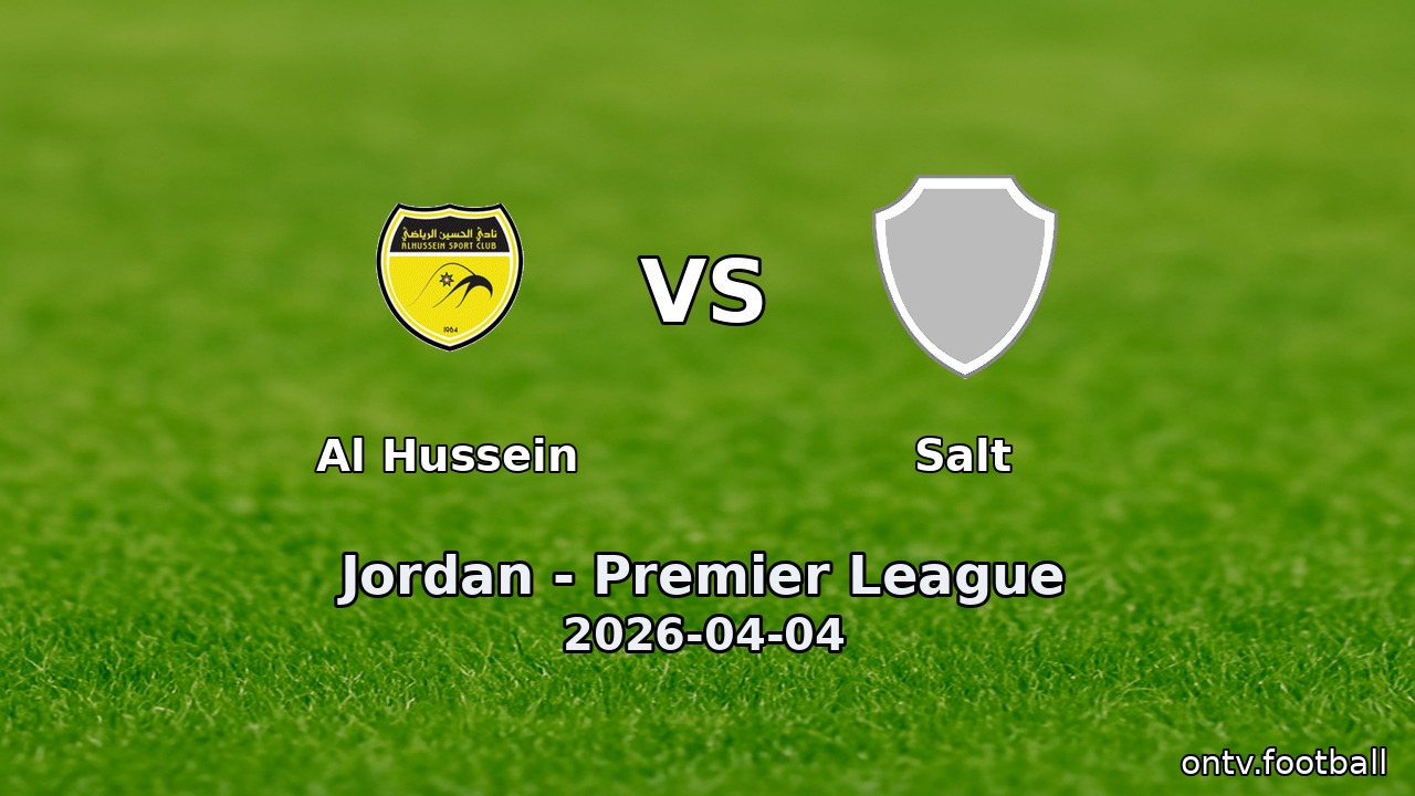 Al Hussein vs Salt