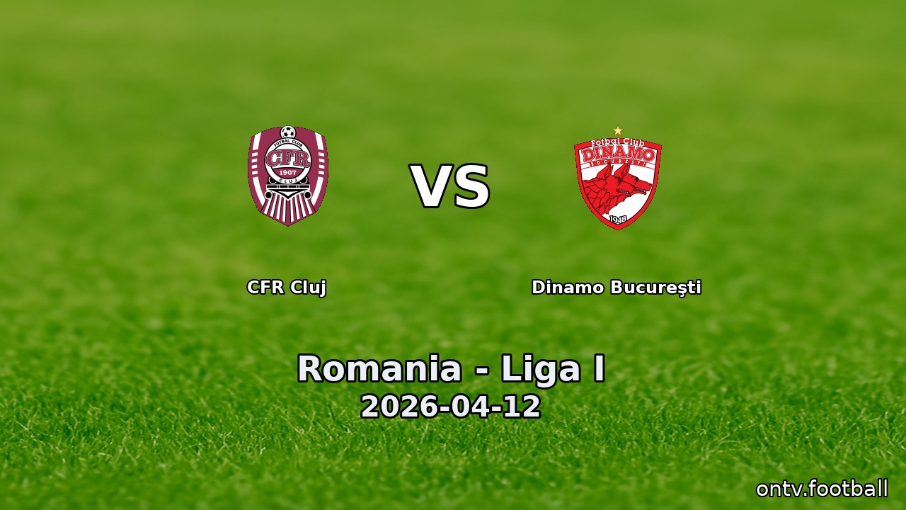 CFR Cluj vs Dinamo Bucureşti