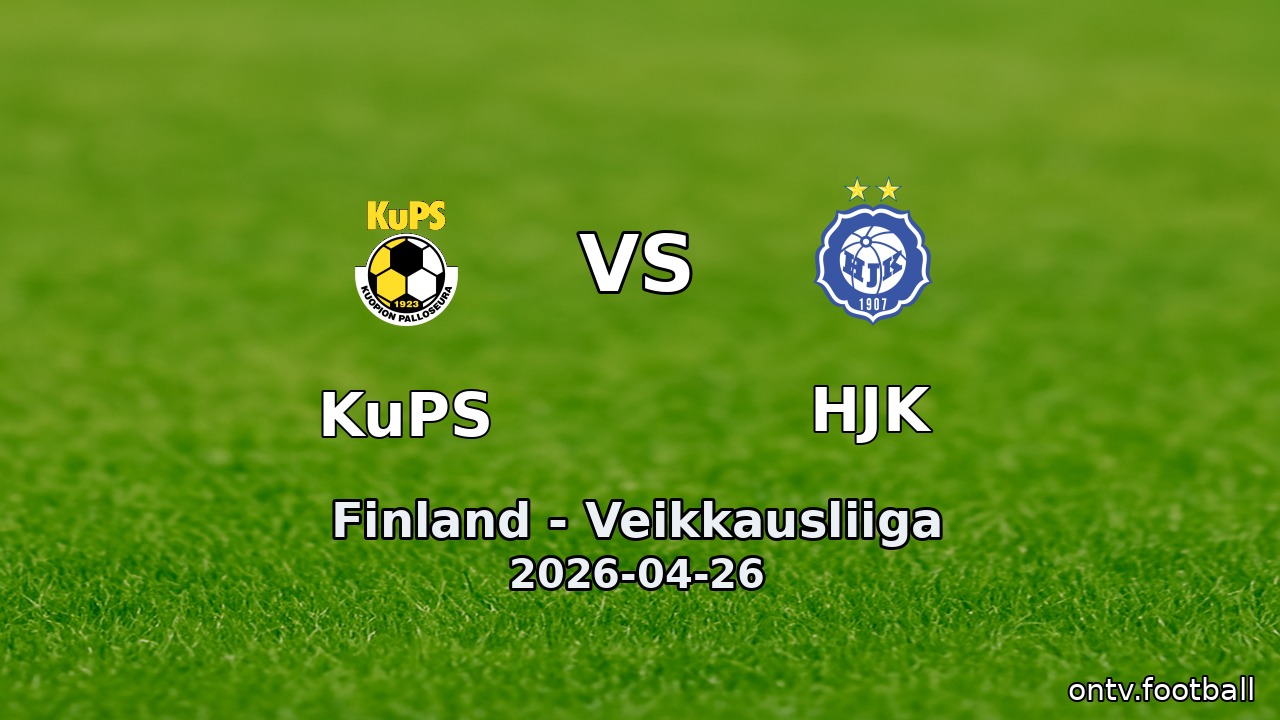 KuPS vs HJK