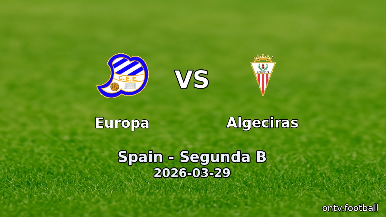 Europa vs Algeciras