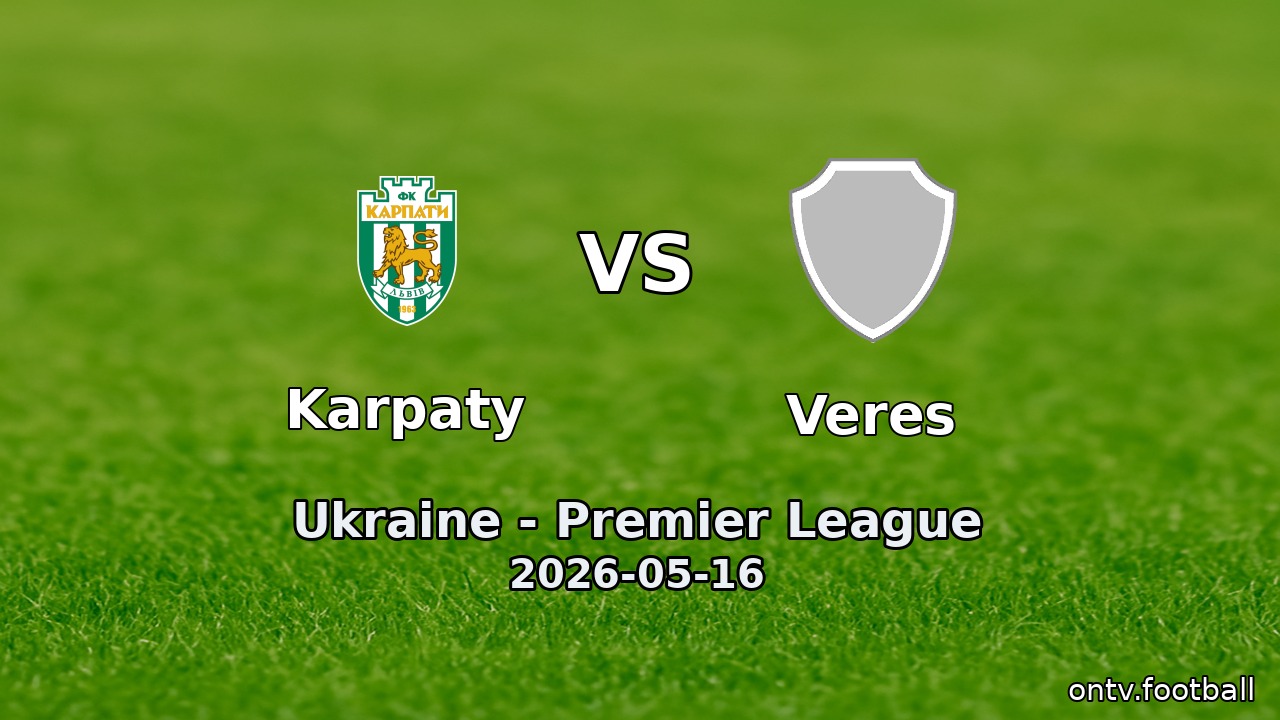 Karpaty vs Veres