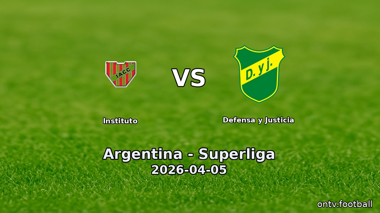 Instituto vs Defensa y Justicia