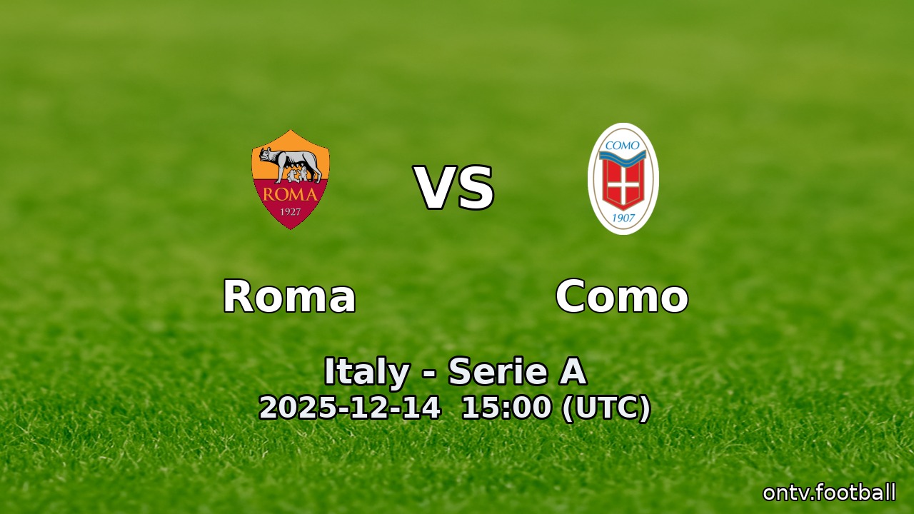 Roma vs Como