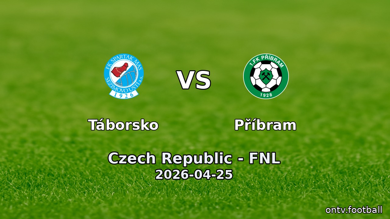 Táborsko vs Příbram