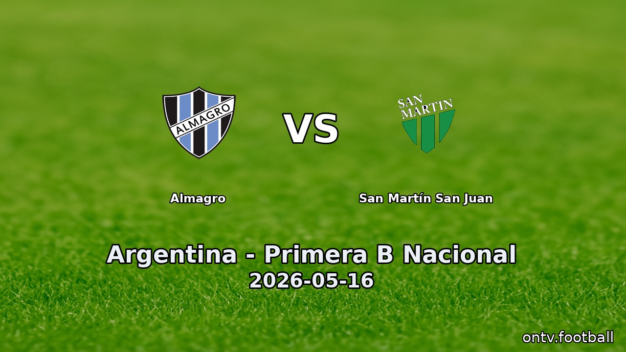 Almagro vs San Martín San Juan
