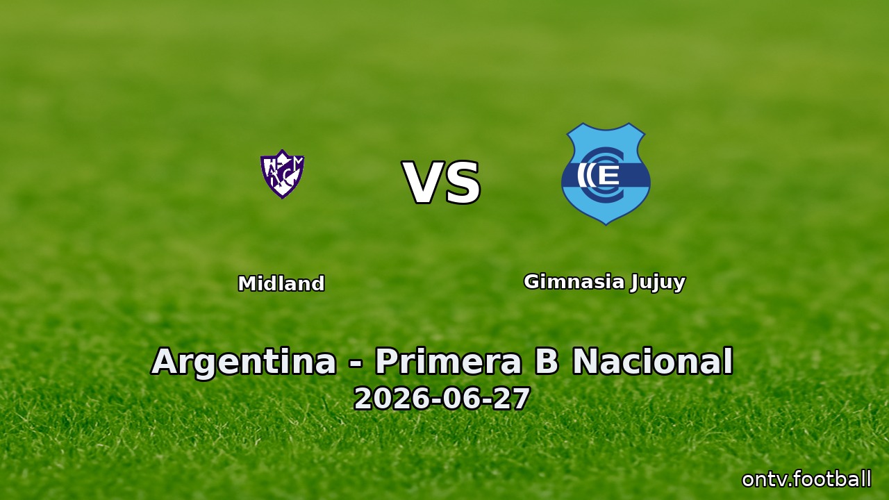 Midland vs Gimnasia Jujuy