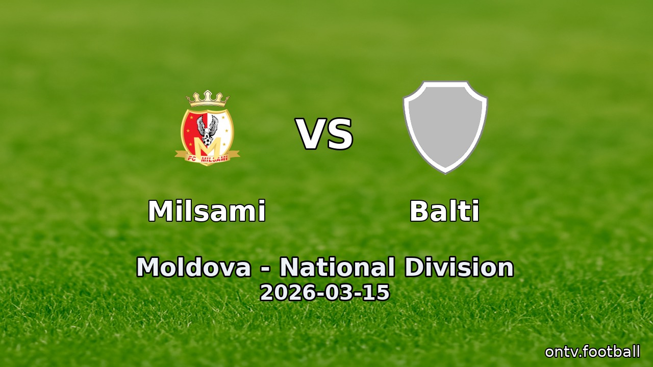 Milsami vs Balti