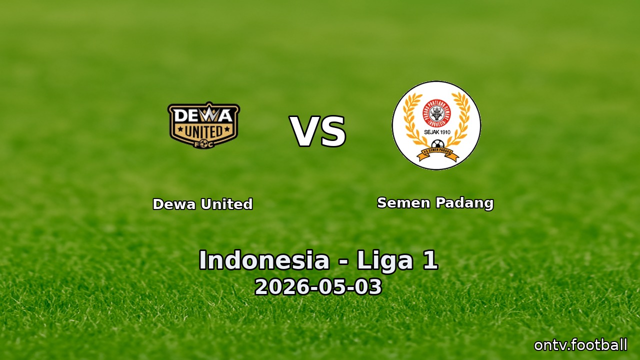 Dewa United vs Semen Padang