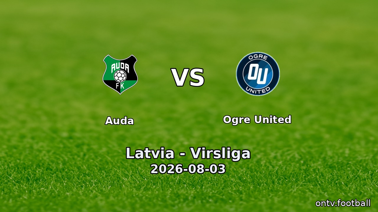 Auda vs Ogre United
