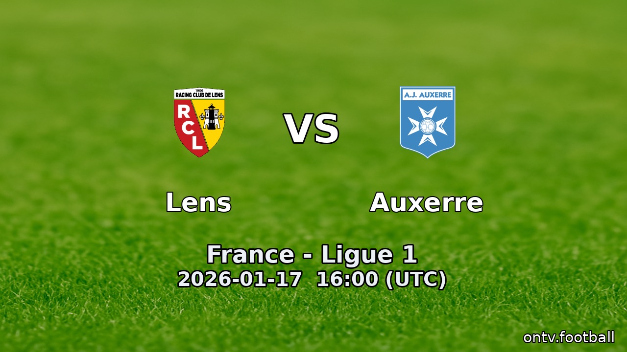 Lens vs Auxerre