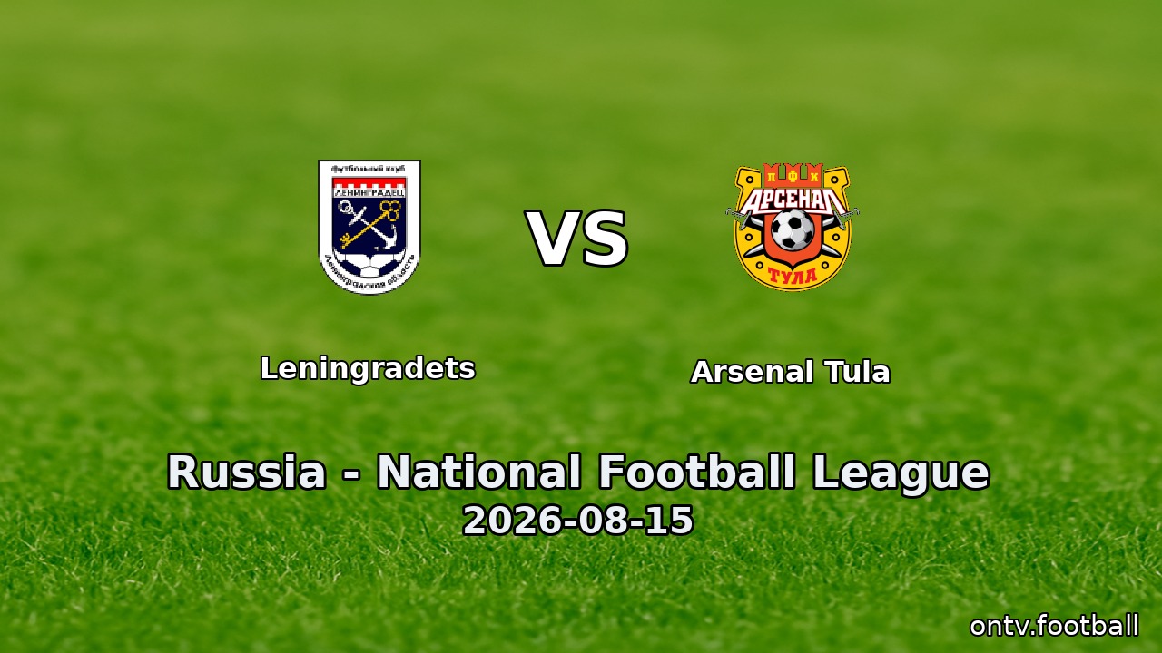 Leningradets vs Arsenal Tula