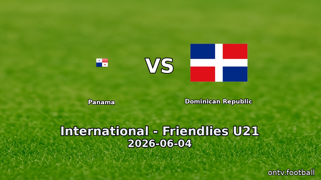 Panama vs Dominican Republic