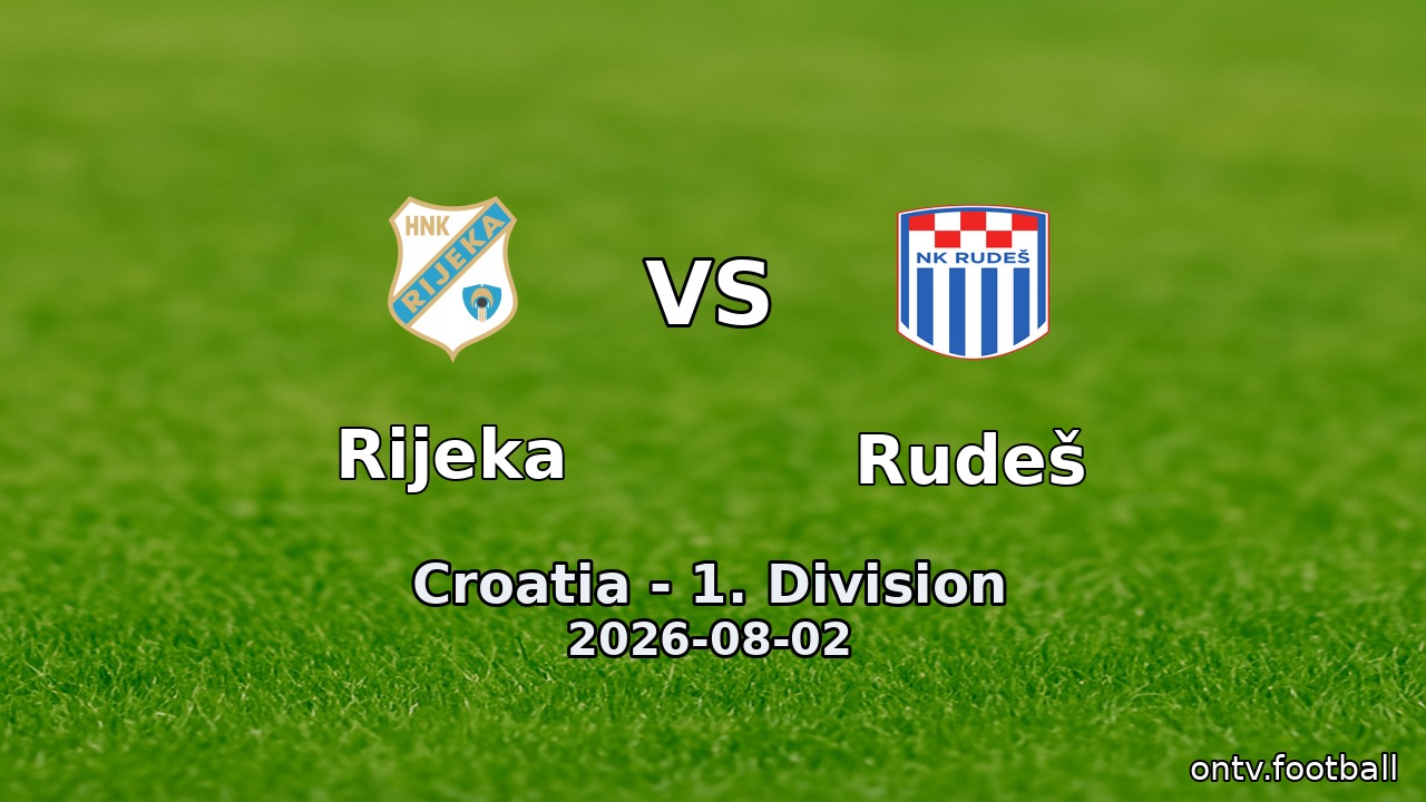 Rijeka vs Rudeš