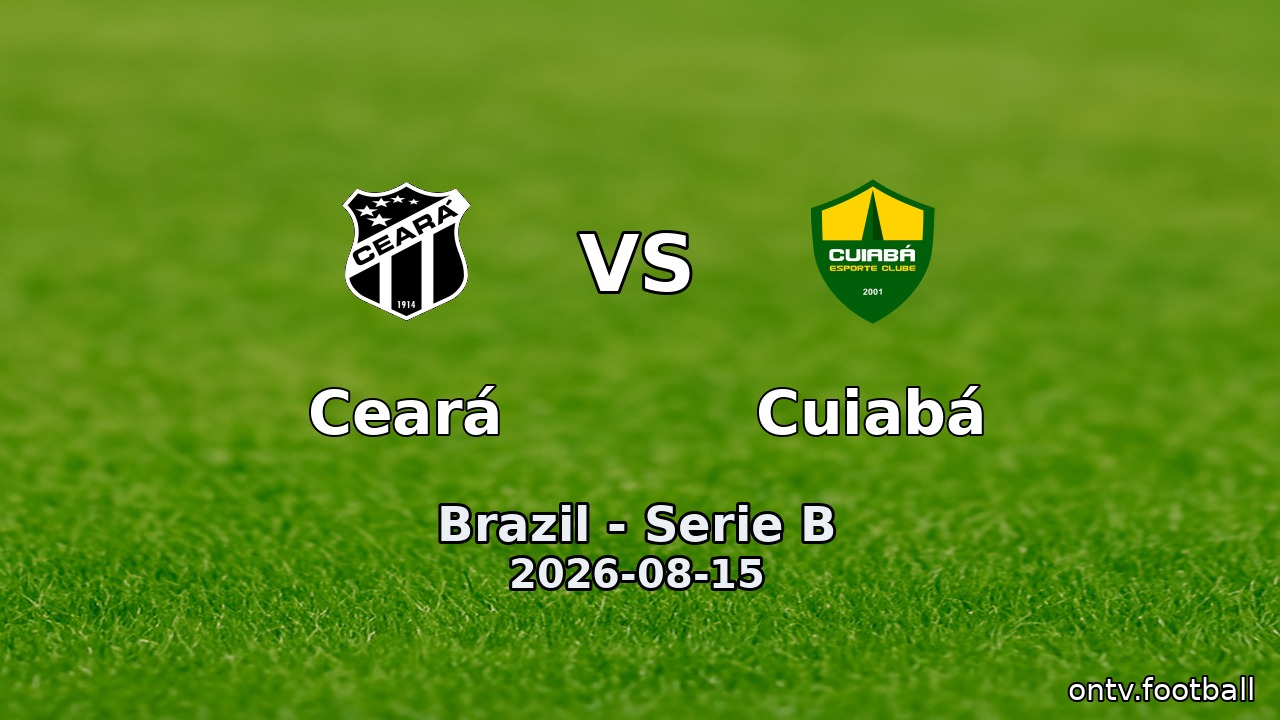 Ceará vs Cuiabá