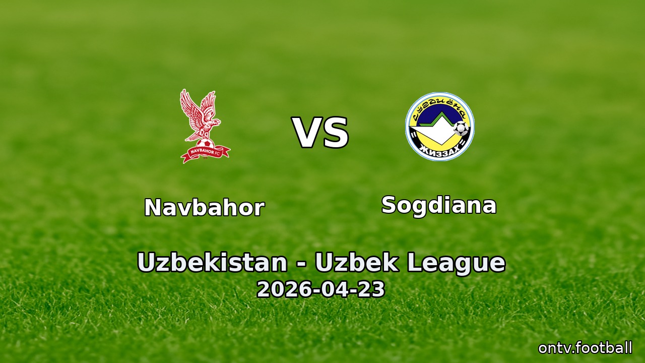 Navbahor vs Sogdiana