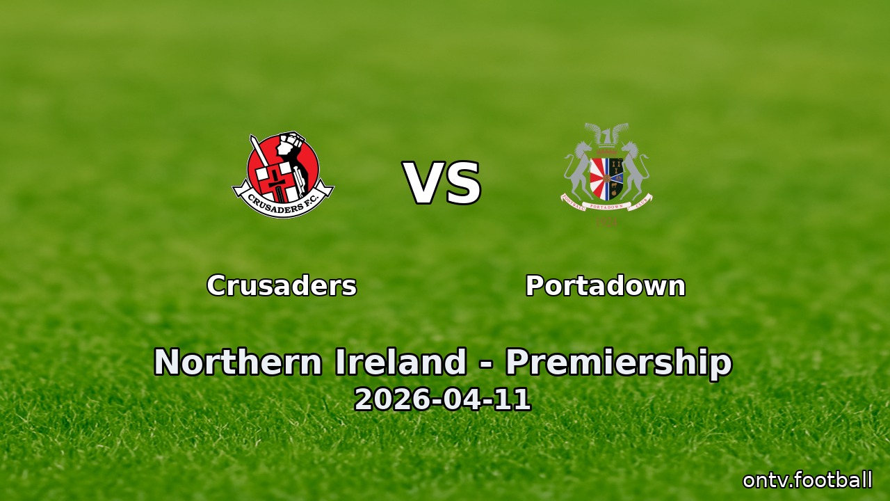 Crusaders vs Portadown