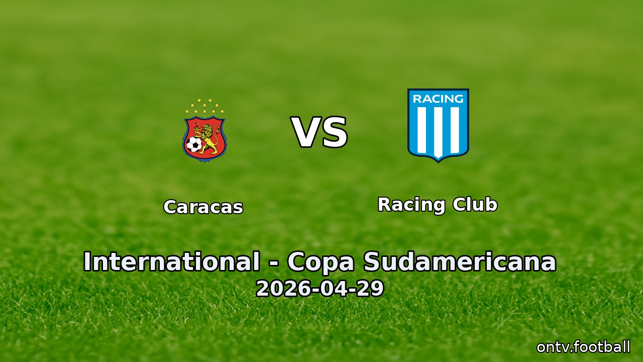 Caracas vs Racing Club