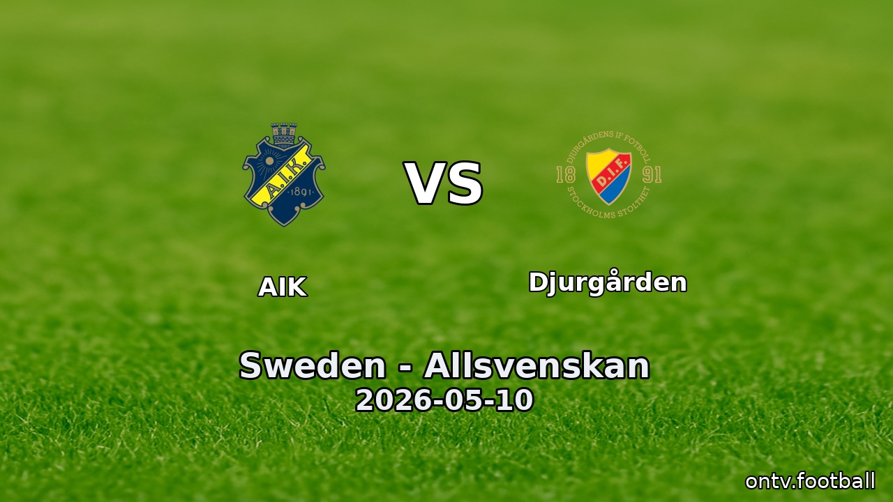 AIK vs Djurgården