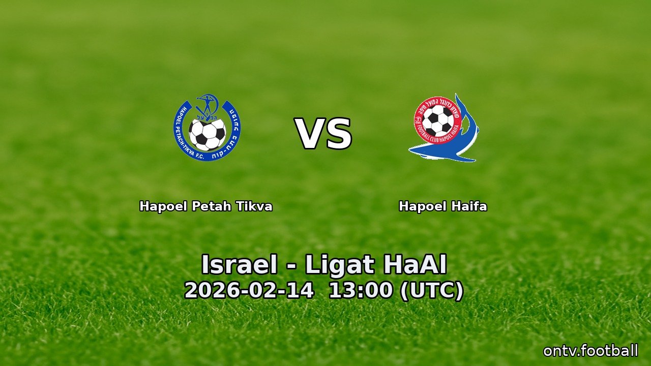 Hapoel Petah Tikva vs Hapoel Haifa