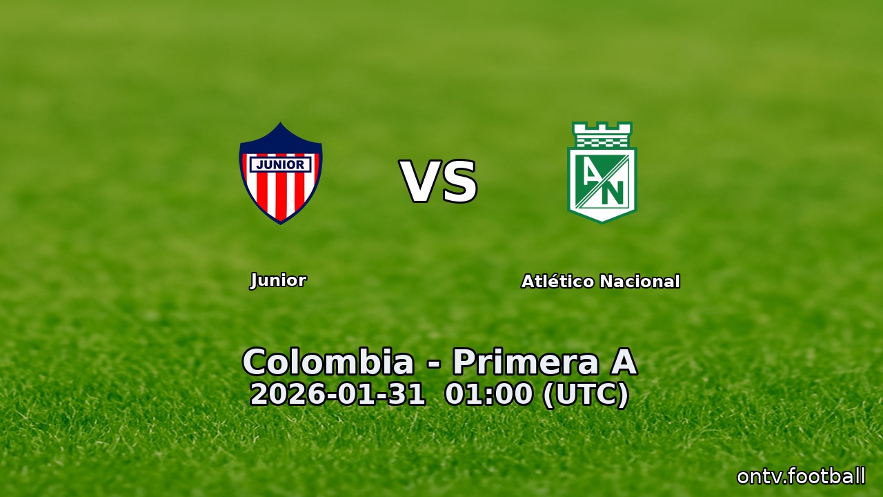 Junior vs Atlético Nacional
