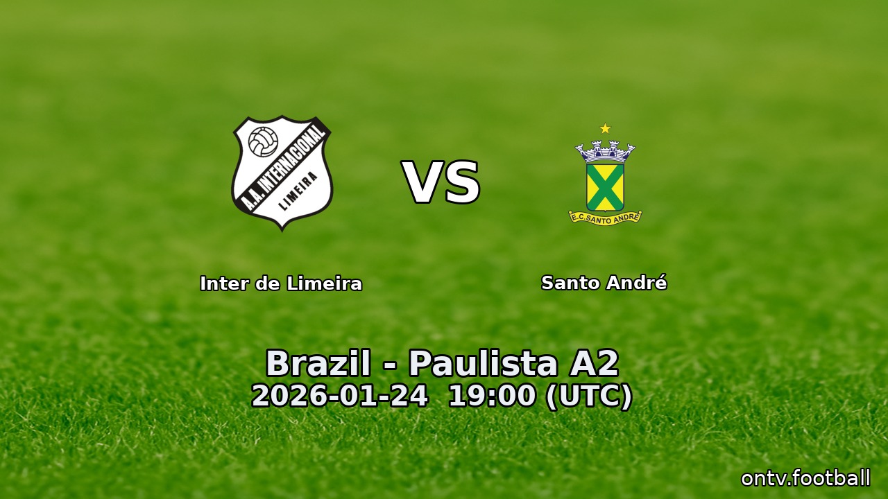 Inter de Limeira vs Santo André