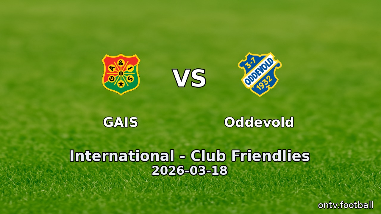 GAIS vs Oddevold