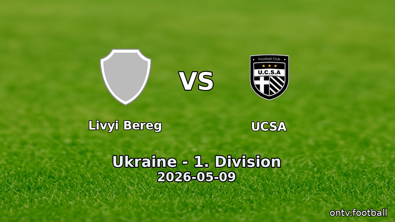 Livyi Bereg vs UCSA