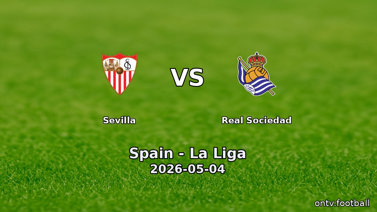 Sevilla vs Real Sociedad