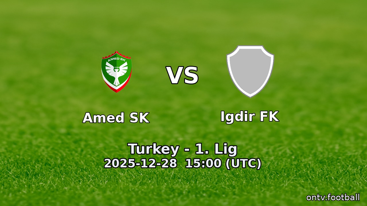 Amed SK vs Igdir FK