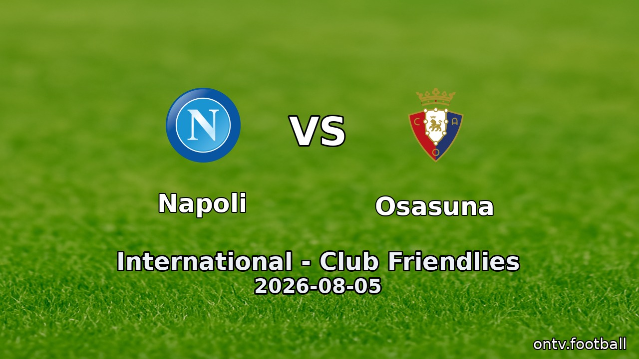 Napoli vs Osasuna