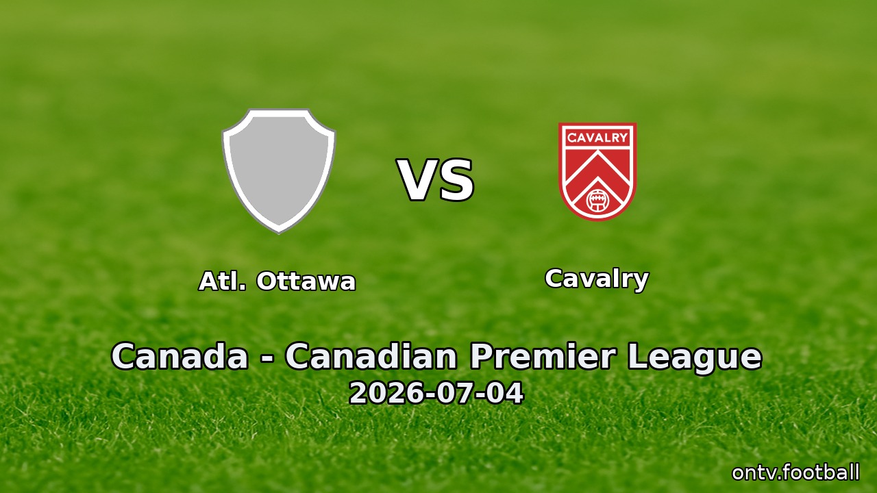 Atl. Ottawa vs Cavalry