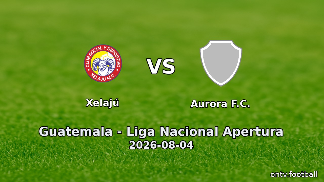 Xelajú vs Aurora F.C.