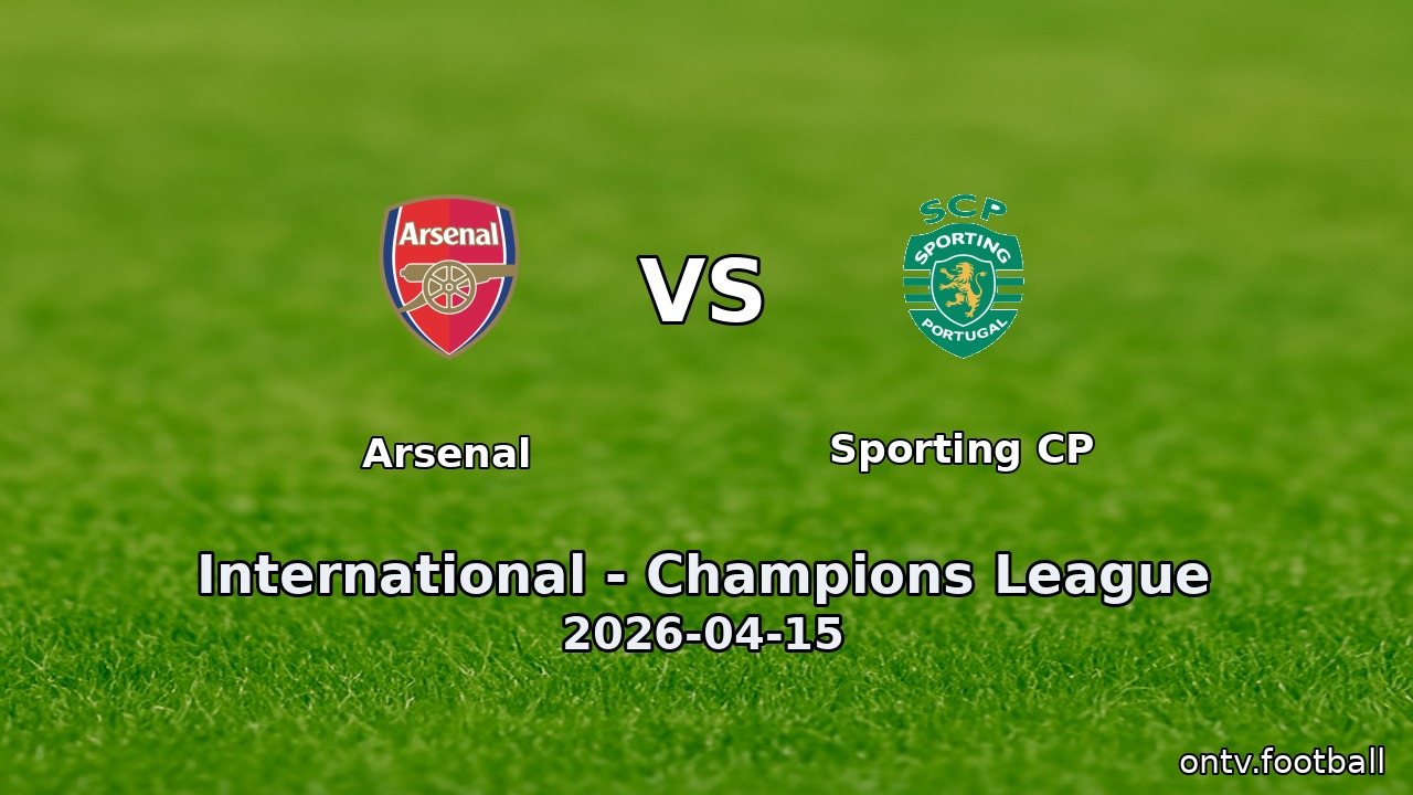 Arsenal vs Sporting CP