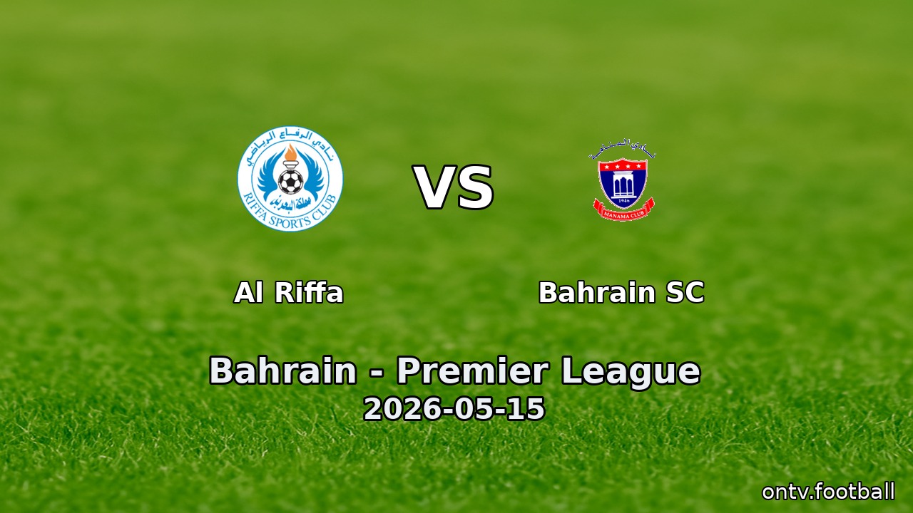 Al Riffa vs Bahrain SC