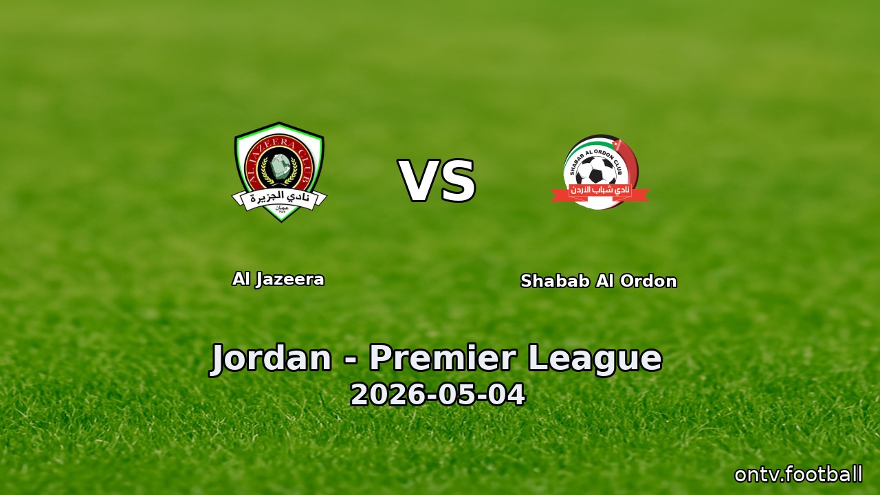Al Jazeera vs Shabab Al Ordon