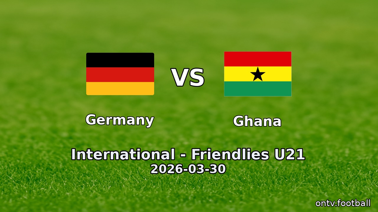 Germany vs Ghana