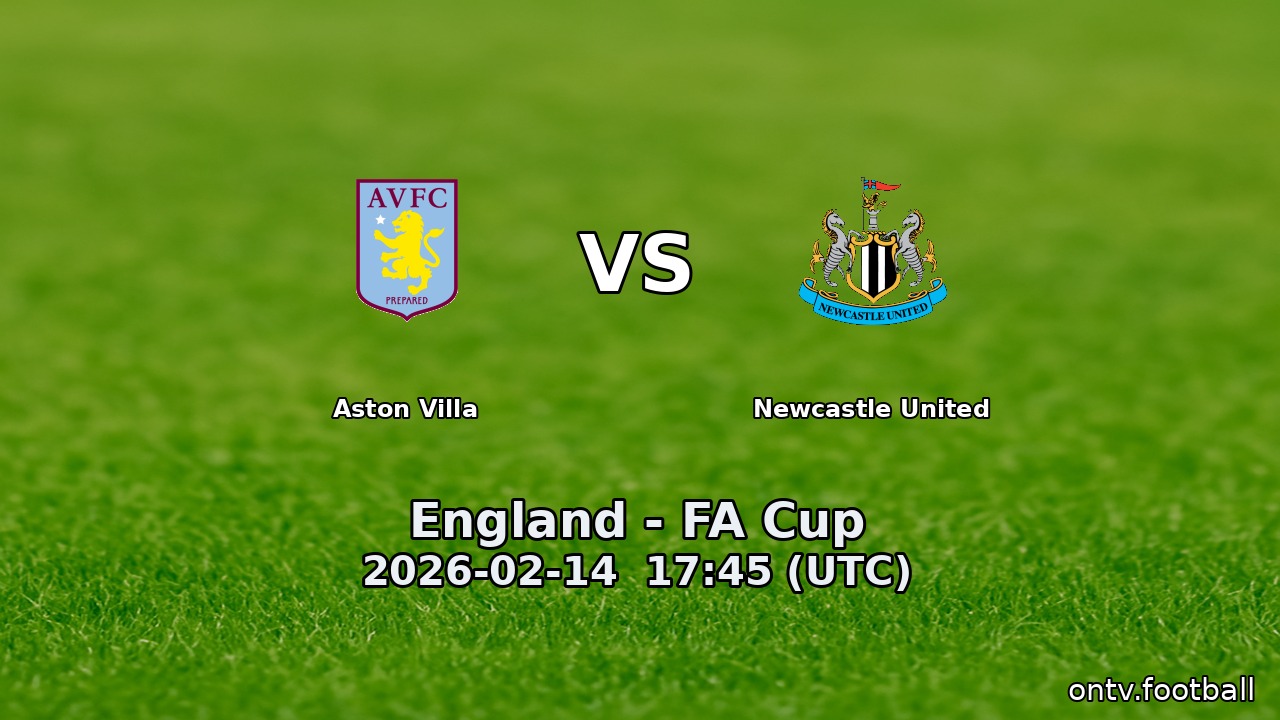 Aston Villa vs Newcastle United