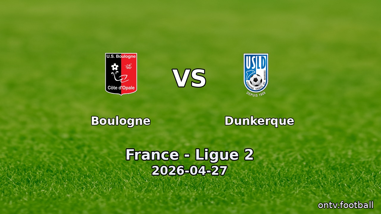 Boulogne vs Dunkerque