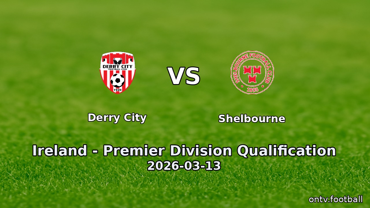 Derry City vs Shelbourne