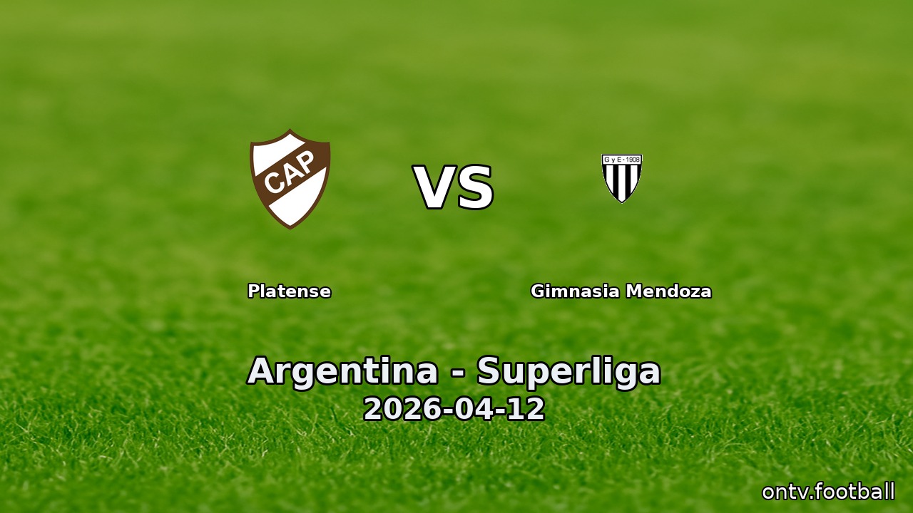 Platense vs Gimnasia Mendoza