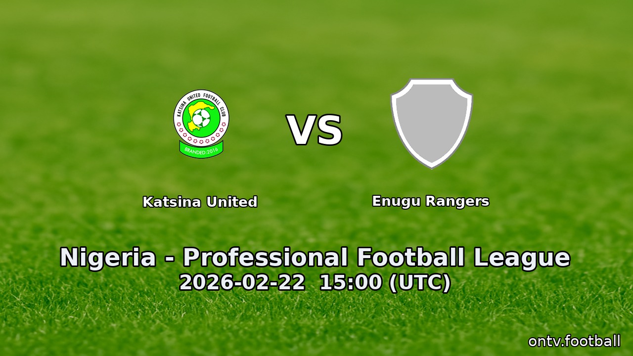 Katsina United vs Enugu Rangers