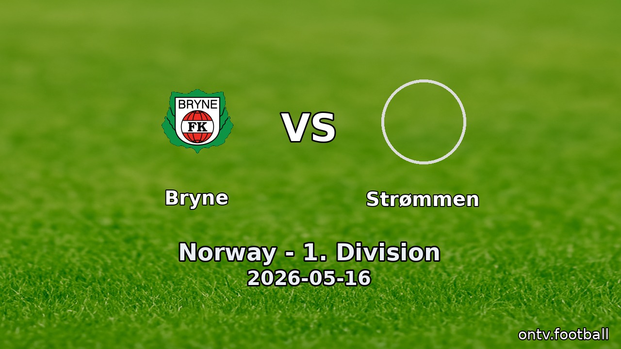 Bryne vs Strømmen
