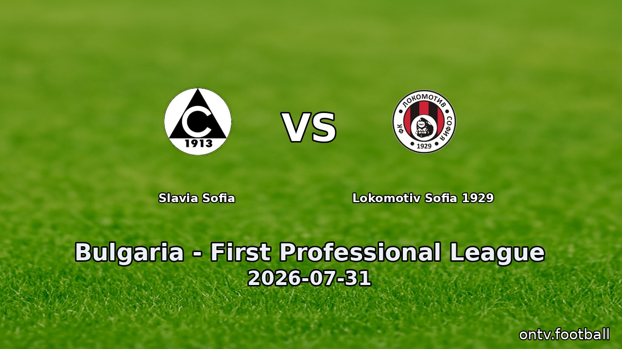 Slavia Sofia vs Lokomotiv Sofia 1929
