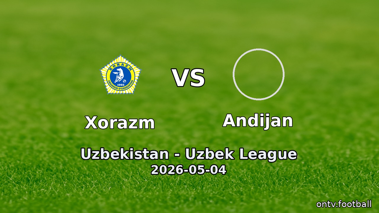 Xorazm vs Andijan
