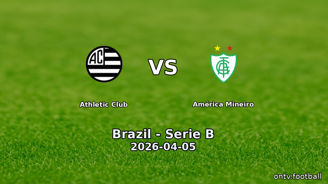 Athletic Club vs América Mineiro