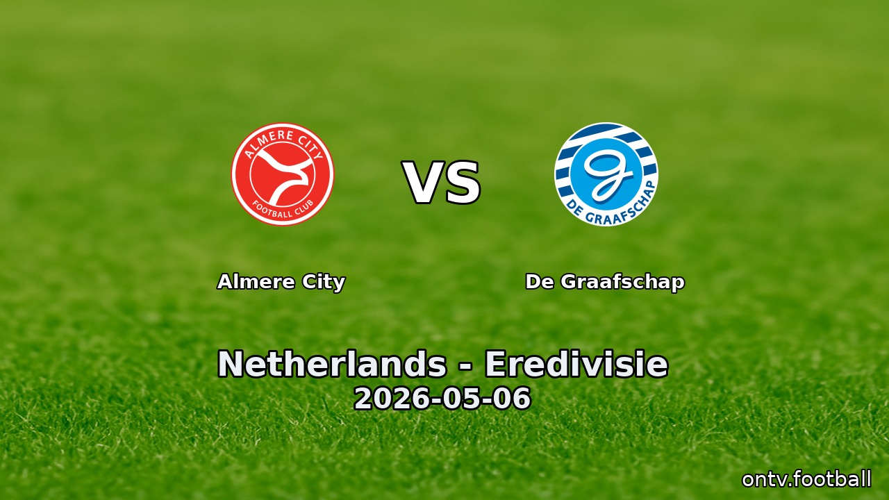 Almere City vs De Graafschap