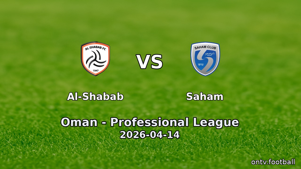 Al-Shabab vs Saham